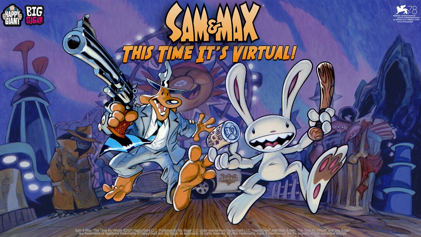 بازی Sam and Max- This Time Its Virtual