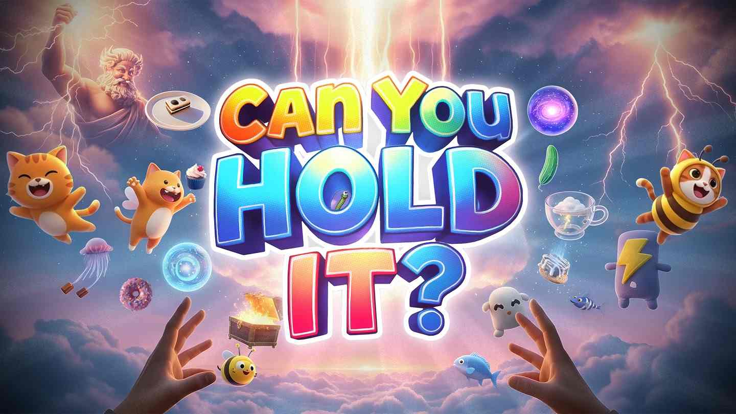 بازی CAN YOU HOLD IT