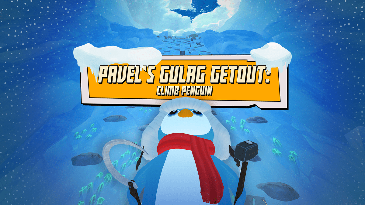 بازی Pavel's Gulag Getout: Climb Penguin